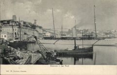 Cannes CPA the port (boat)