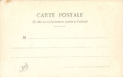 Cannes CPA Seen from between the rocks