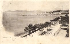 Cannes CPA Boulevard of the small cross