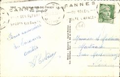 Str Vallier von Thiey - Ansicht - CPA