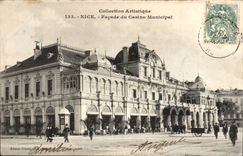 Nettes - Front des Municiapl Kasinos - CPA