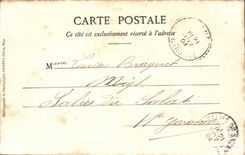 Nettes - Kaskade des Schlosses - CPA