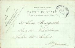 Das Altersheim des Punktes Saint - Viue eingelassen dem Kap Ferrat CPA