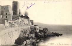 Antibes CPA the tower of the castle