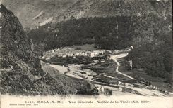 CPa Ansicht-Tal lokalisiert von Tinee