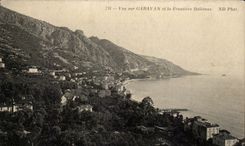 CPA gesehen auf Garavan und den italienischen Rand
