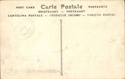 CPA gesehen auf Garavan und den italienischen Rand