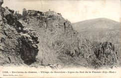 Umlagerungen des fetthaltigen cPA Dorfs der Gourdon Linie des Sudens von Frankreich