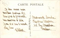 Massazurblau CPA Bouquetieres