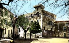 Cagnes on Sea CPA the GRimaldi castle