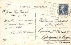 Saint Jean Cape Ferrat CPA Saint Old people's home