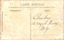 Saint Etienne de Tinee Inauguration of the Country cottage Refuge of Rabuons July 15th 1902 alt 2540 Alpine Club French CPA CIF