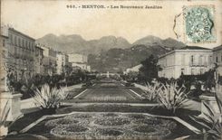 Menton - New Gardens - CPA