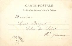 Menton - Gana Villa - Residence of President Krueger - CPA