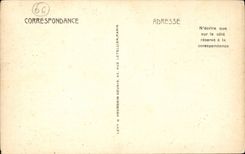 Menton - Way flowered at the border - CPA