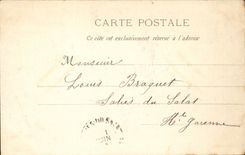 Menton - the City and the Quay - CPA