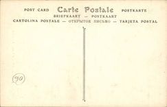 La Turbie - Peasant of the Dimension of Azure - ass - donkey - CPA