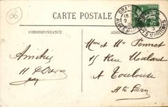 Fetthaltiges - Strasse Tracadel - CPA