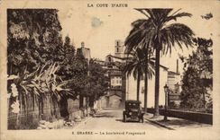 Fetthaltiges CPA die Fragonard Prachtstrasse