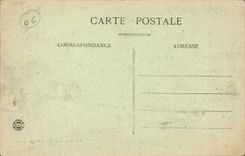 Fetthaltiger CPA allgemeiner Garten und Denkmal fragonard