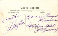 Cannes CPA Boulevard of the Small cross