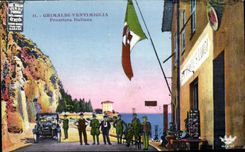 Grimaldi VEntimiglia CPA FRontiera italiana (Italien Italien)
