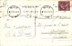 Nettes CPA der Massena Platz und das Kasino