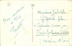 Netter CPA Gaumen vom Mittelmeer