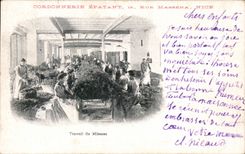 Nette CPA Schuhfertigung die 15 Rue Massena Travail du Mimosa beeindruckt