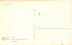 Nettes CPA Interieur der russischen Kathedrale hat Nizza (russische Kirche Russland-Russland)