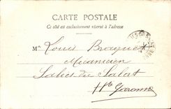 Beaulieu - Ansicht und Hotel Bristol-Brett - CPA