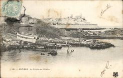 Antibes - the Point of Illette - CPA