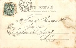 Antibes - Seen from between the Rocks of Dirtied - CPA