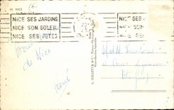 Nettes - die Bucht der Engel - CPA