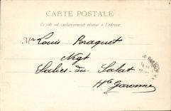 Netter - allgemeiner Garten - Brunnen der Triton und Pier gehen - CPA