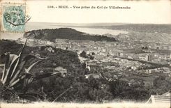 Nettes - gesehen vom Kragen von Villefranche - CPA