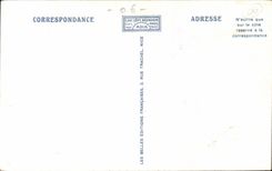 Nettes - landliches aktives Nicoise am Markt - Madchen - Esel - Esel - CPA