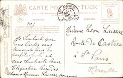 Nettes - die Massena Allee - CPA