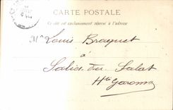 Nettes - der Pier-Weg und Weg Englisch - CPA