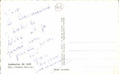 Nette CPA Karnevals-Behalter-Mrs Carnaval