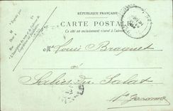 Nette CPA Kampfe der Blumen (atutomobile) TOP