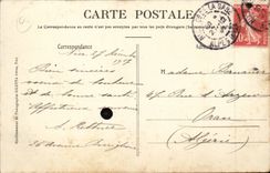 Netter CPA allgemeiner Garten und geworfener Weg