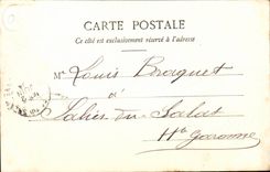 Netter CPA Weg des Sudens und Waschmaschinen des Flitters TOP