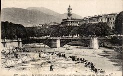 Nettes CPA der Flitter und die Aufsatz-Str François