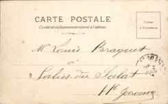 Nettes CPA der Pierweg