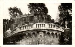 Nette CPA Kaskaden des Schlosses