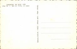 Netter MODERNER KARTE Karnevals-Behalter 1955 n°1 der dort Stichel dort reibt