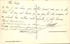 Nettes CPA die Garten Albert 1 und das Kasino des Piers