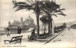 Geworfener Nizza CPA Weg