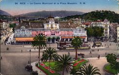 Nette CPA das stadtische Kasino und das Massena setzen